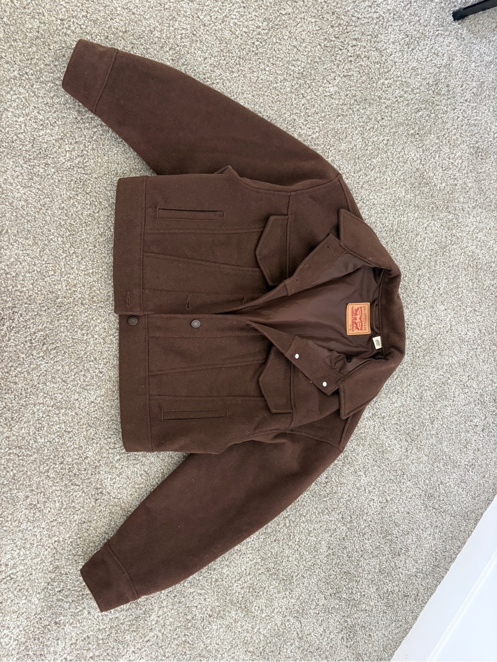 Levi’s Brown Button-Up Jacket